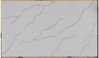 Calacatta Idillio 3cm Standard Size Polished Quartz MSI