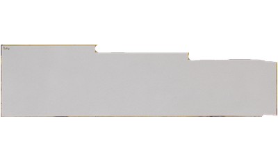 Iced White 3cm Jumbo Size Polished Quartz MSI