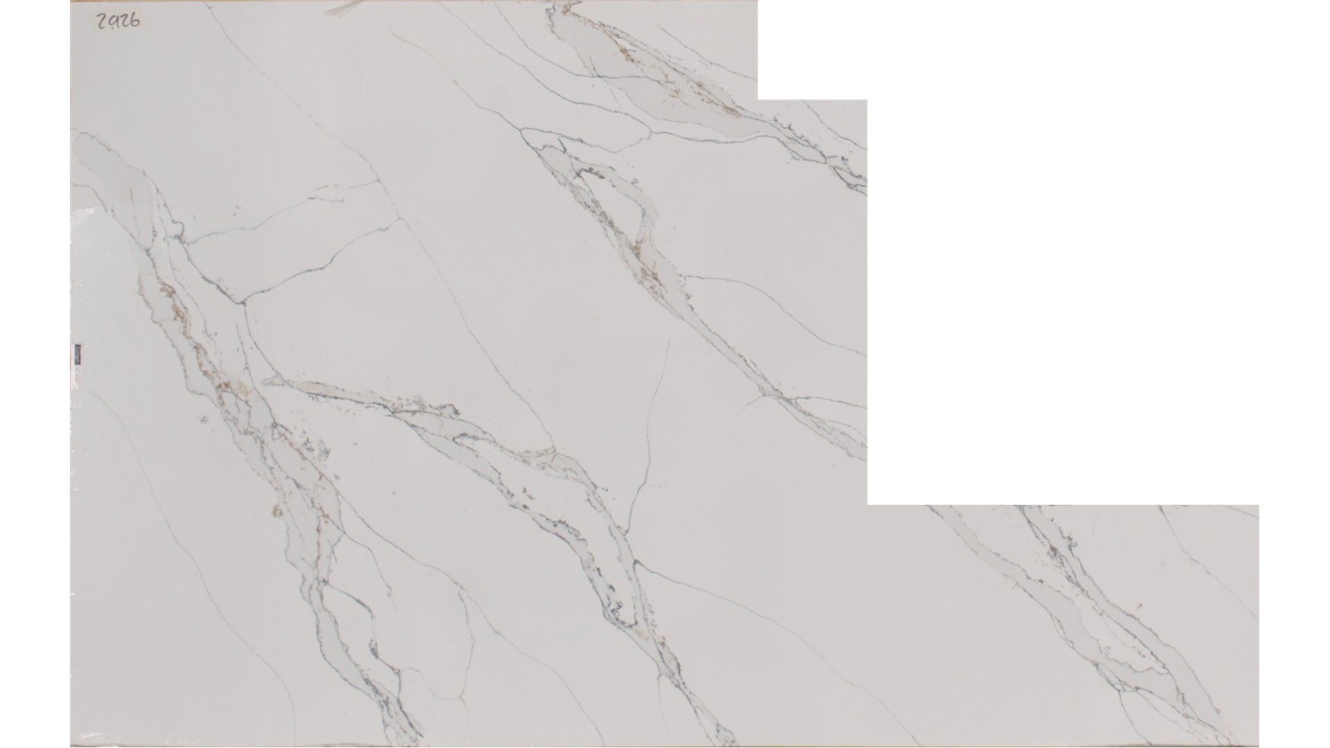 Unique Calacatta Macchia Vecchia 3cm Standard Size Polished Quartz Pental Slabs