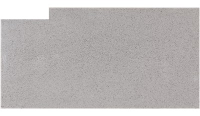 Peppercorn White 2cm Standard Size Polished Quartz MSI