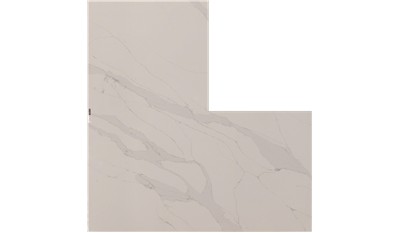 Unique Calacatta 3cm Jumbo Size Polished Quartz Pental