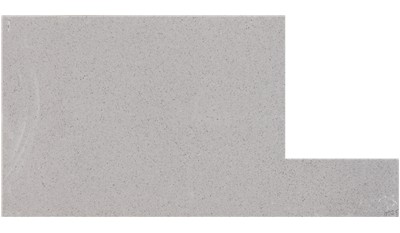 Peppercorn White 3cm Standard Size Polished Quartz MSI