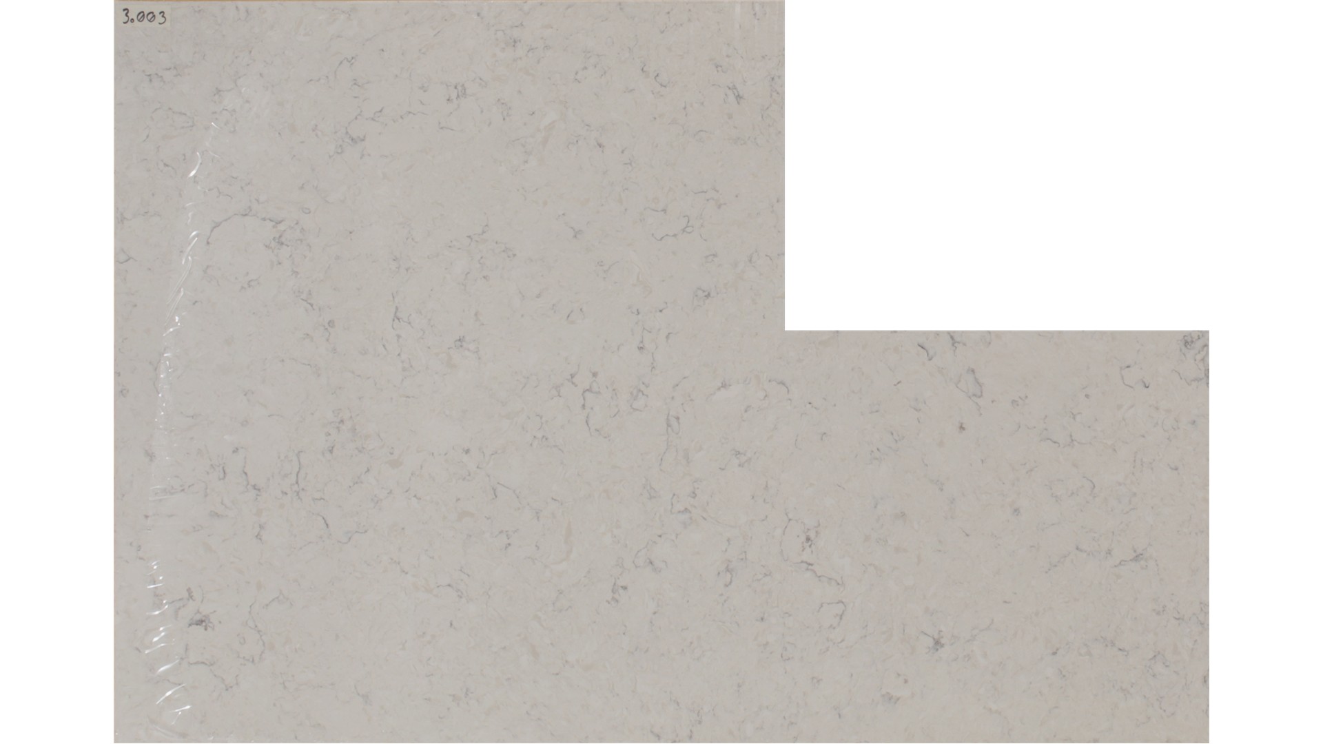 Carrara Mist 3cm Standard Size Polished Quartz MSI Slabs