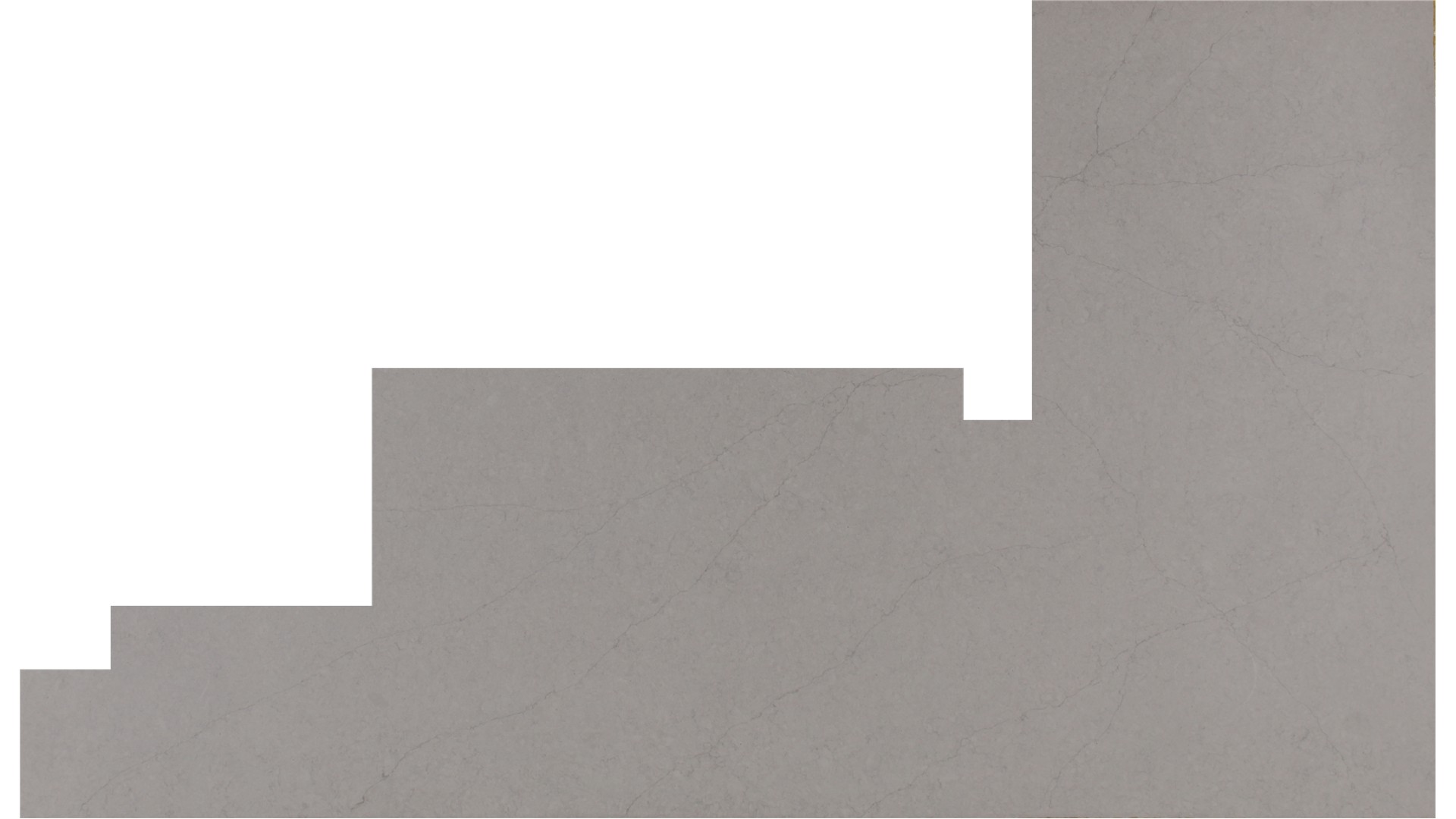Noble Grey 3cm Standard Size LAVA Quartz Daltile Slabs