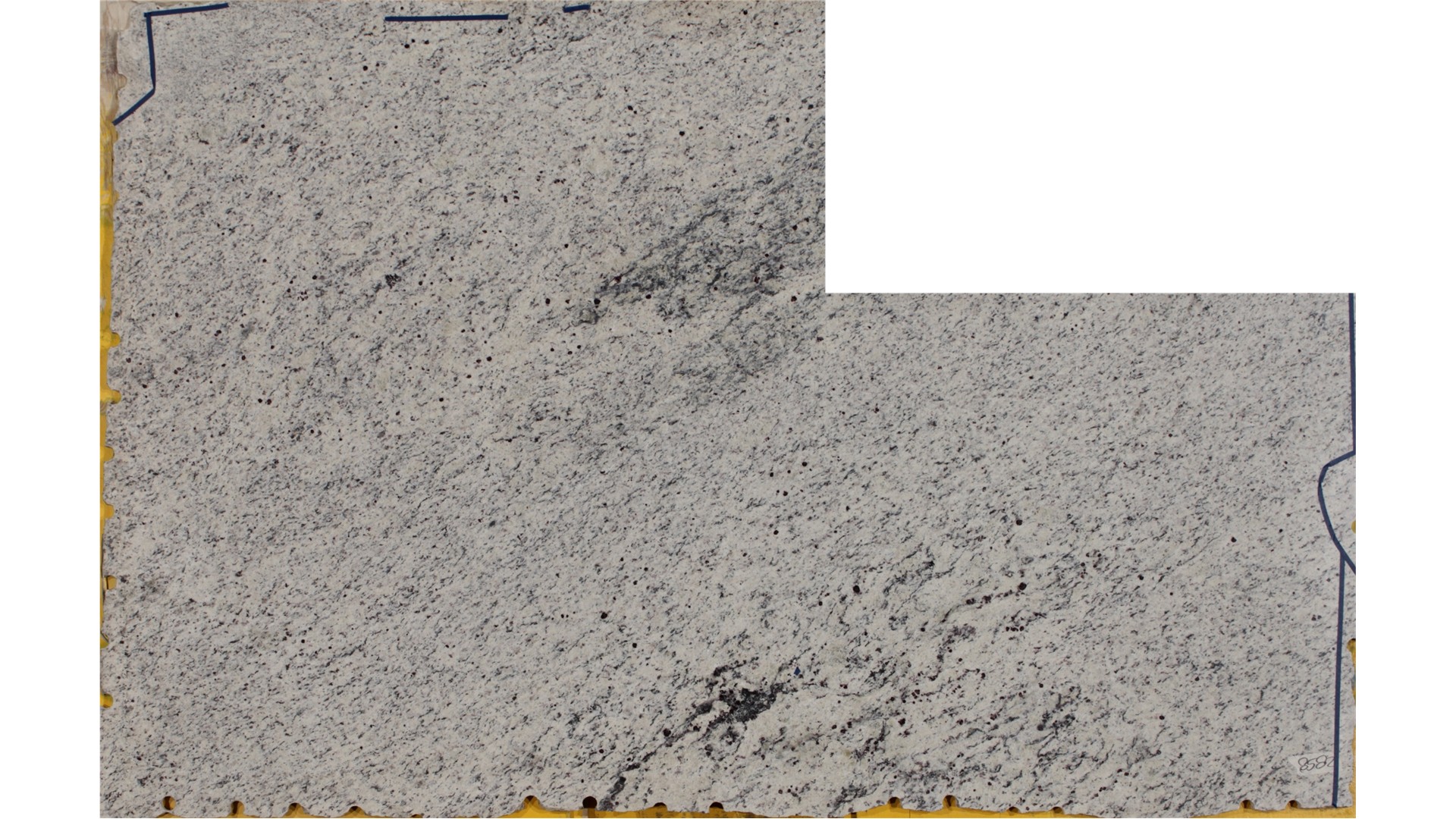 Dallas White 3cm Standard Size Polished Granite Slabs