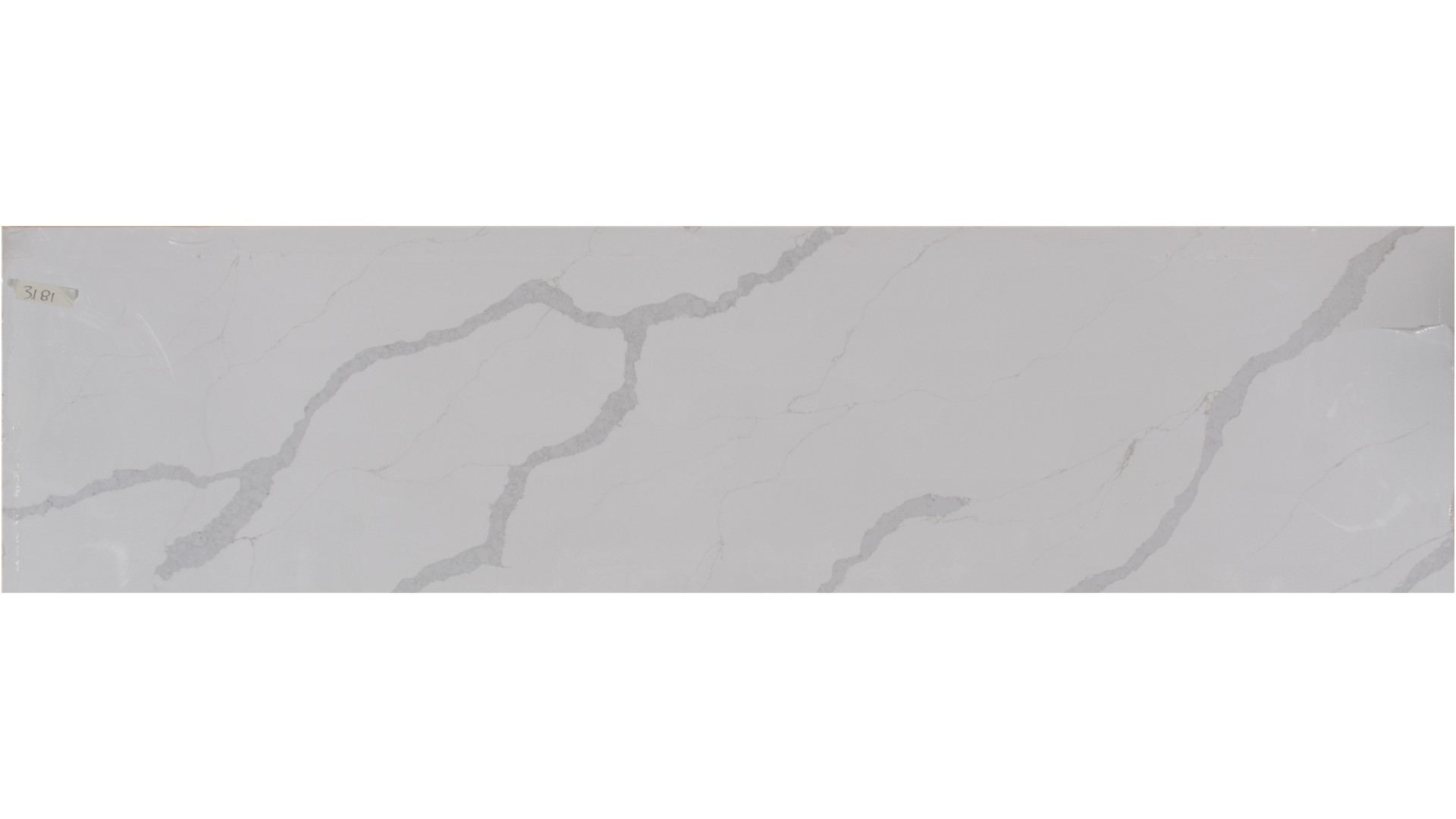 Calacatta Idillio 3cm Standard Size Polished Quartz MSI Slabs