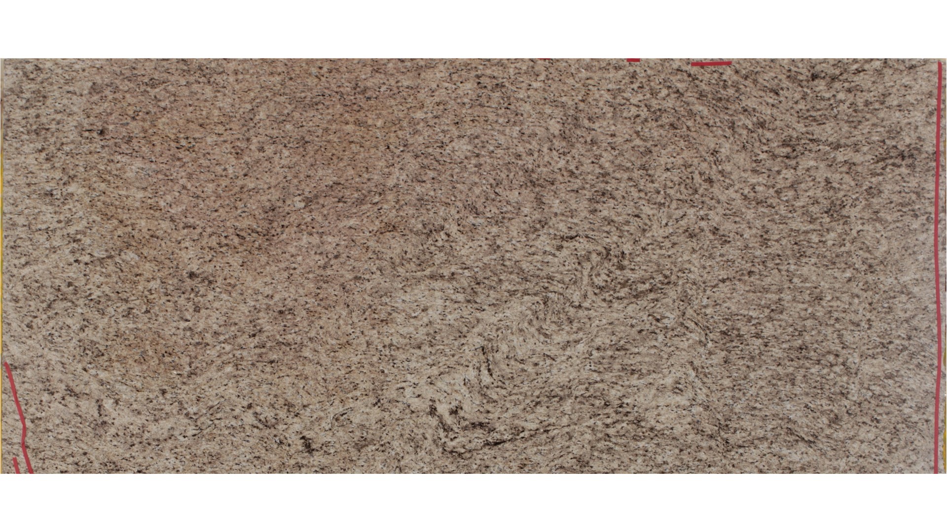 Giallo Ornamental 3cm Standard Size Polished Granite Slabs
