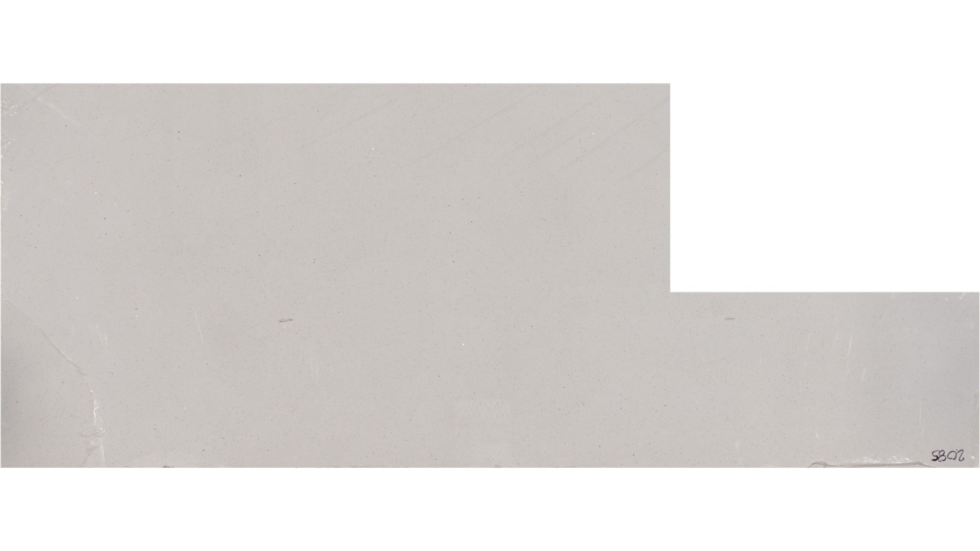 Sparkling White 2cm Standard Size Polished Quartz MSI Slabs