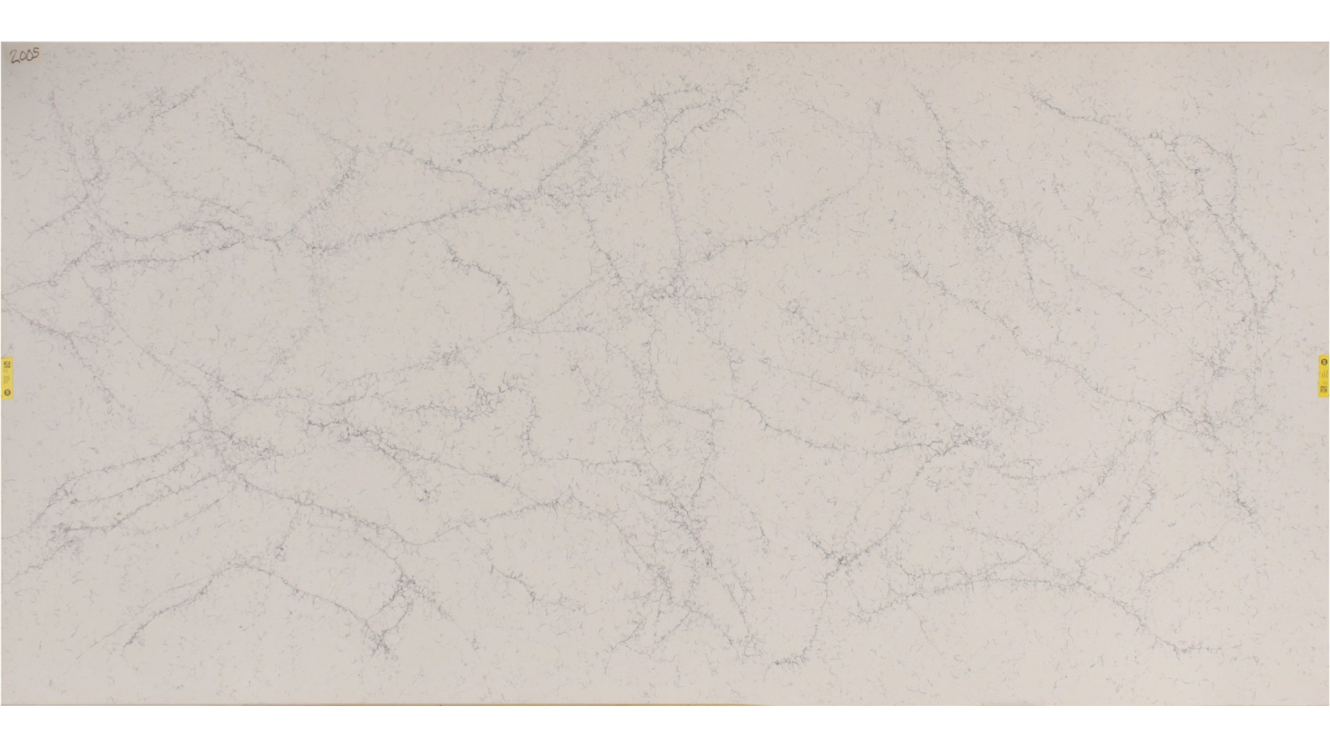 White Attica Quartz Caesarstone Slabs