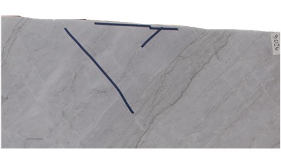 Glacier Wave 3cm Standard Size Polished