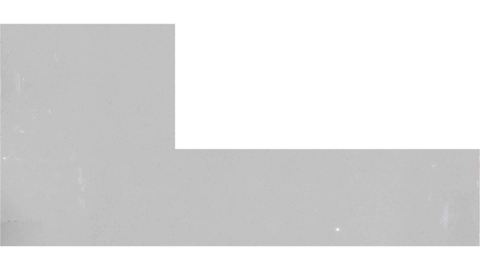 Sparkling White 3cm Jumbo Size Polished Quartz MSI Slabs