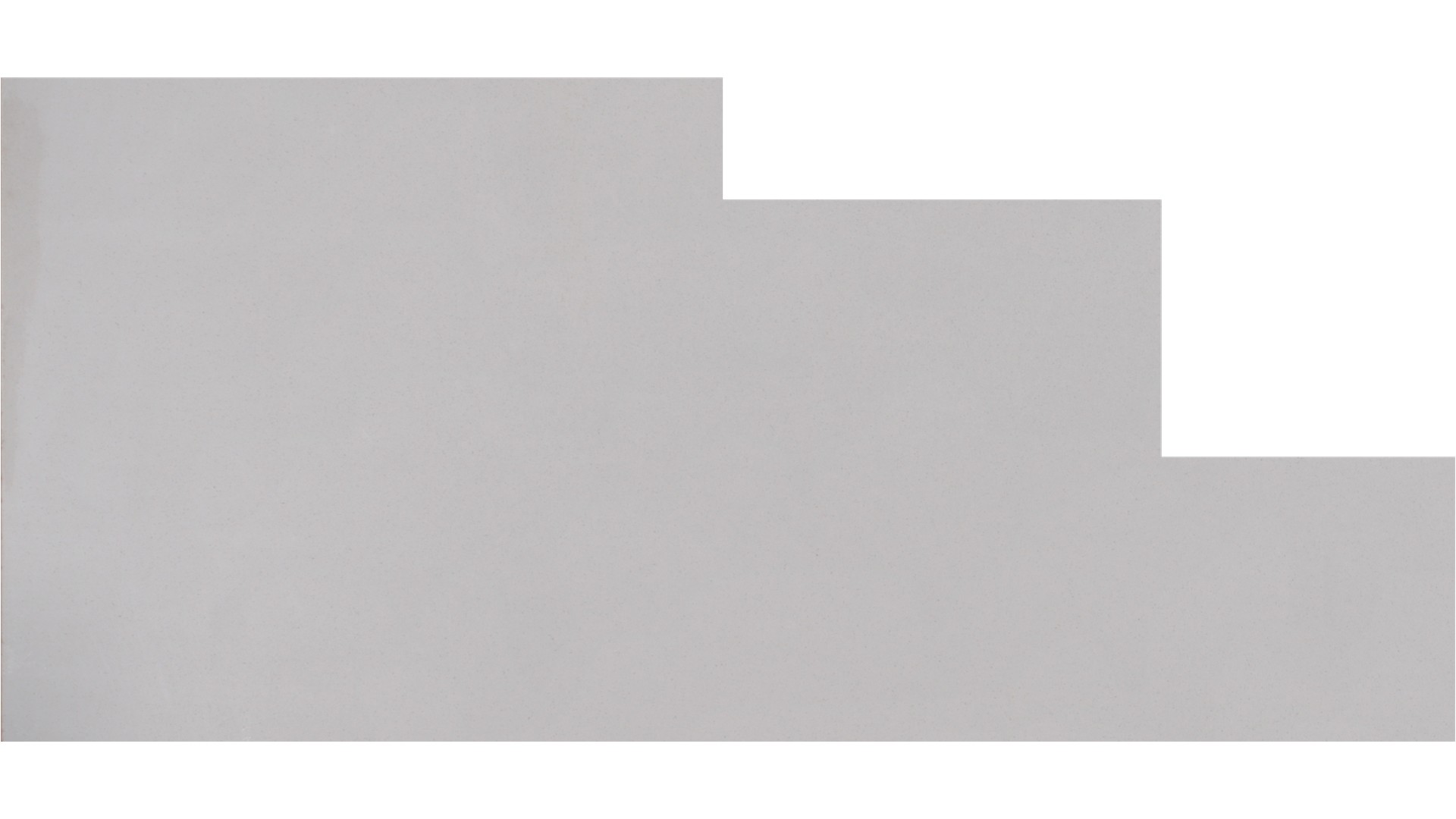 Elusive White 2cm Standard Size Polished Quartz Moda Slabs