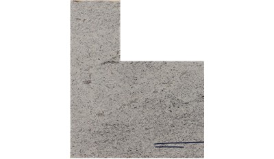 White Ornamental 3cm Standard Size Polished Granite