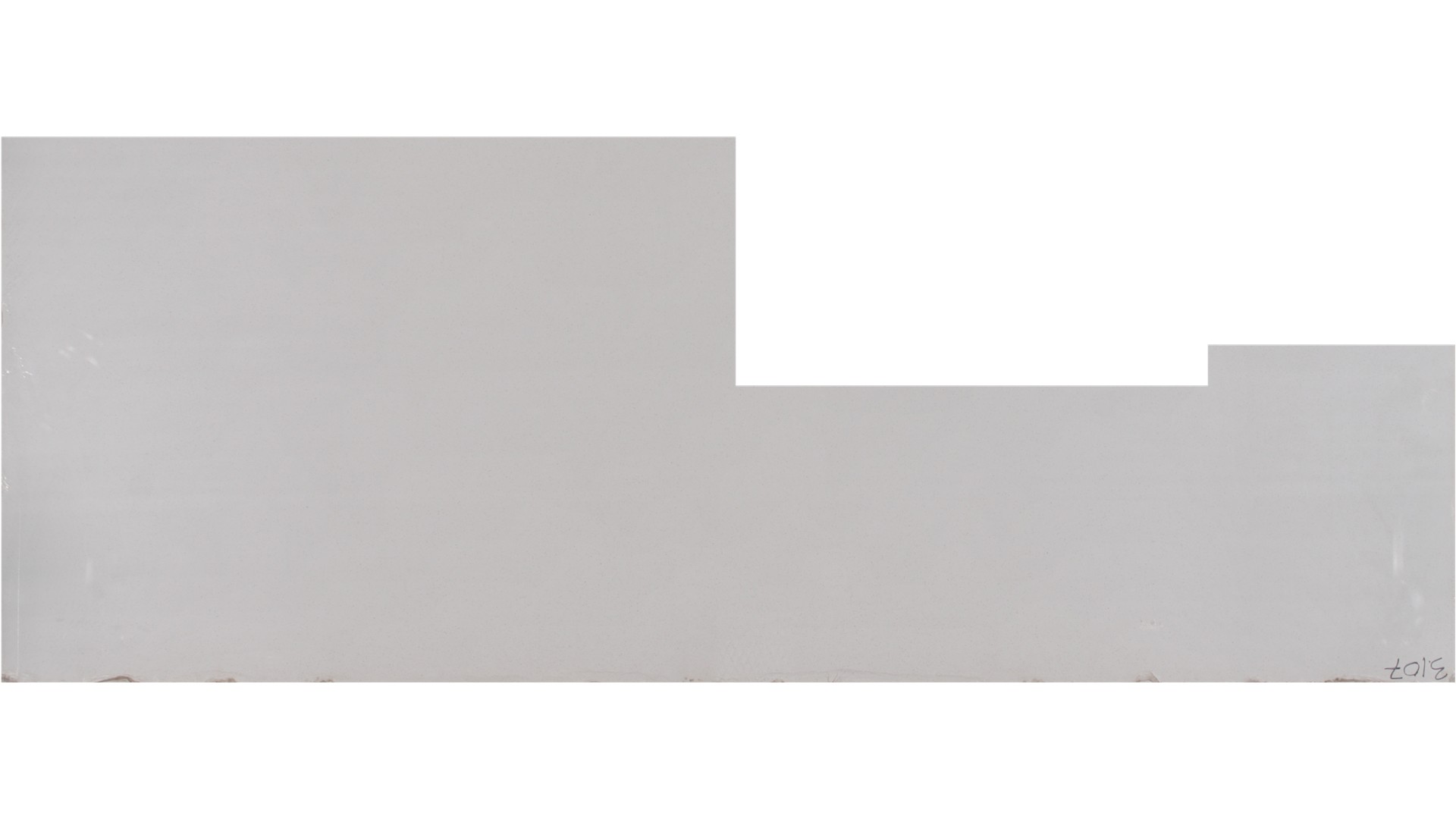 Elusive White 3cm Standard Size Polished Quartz Moda Slabs