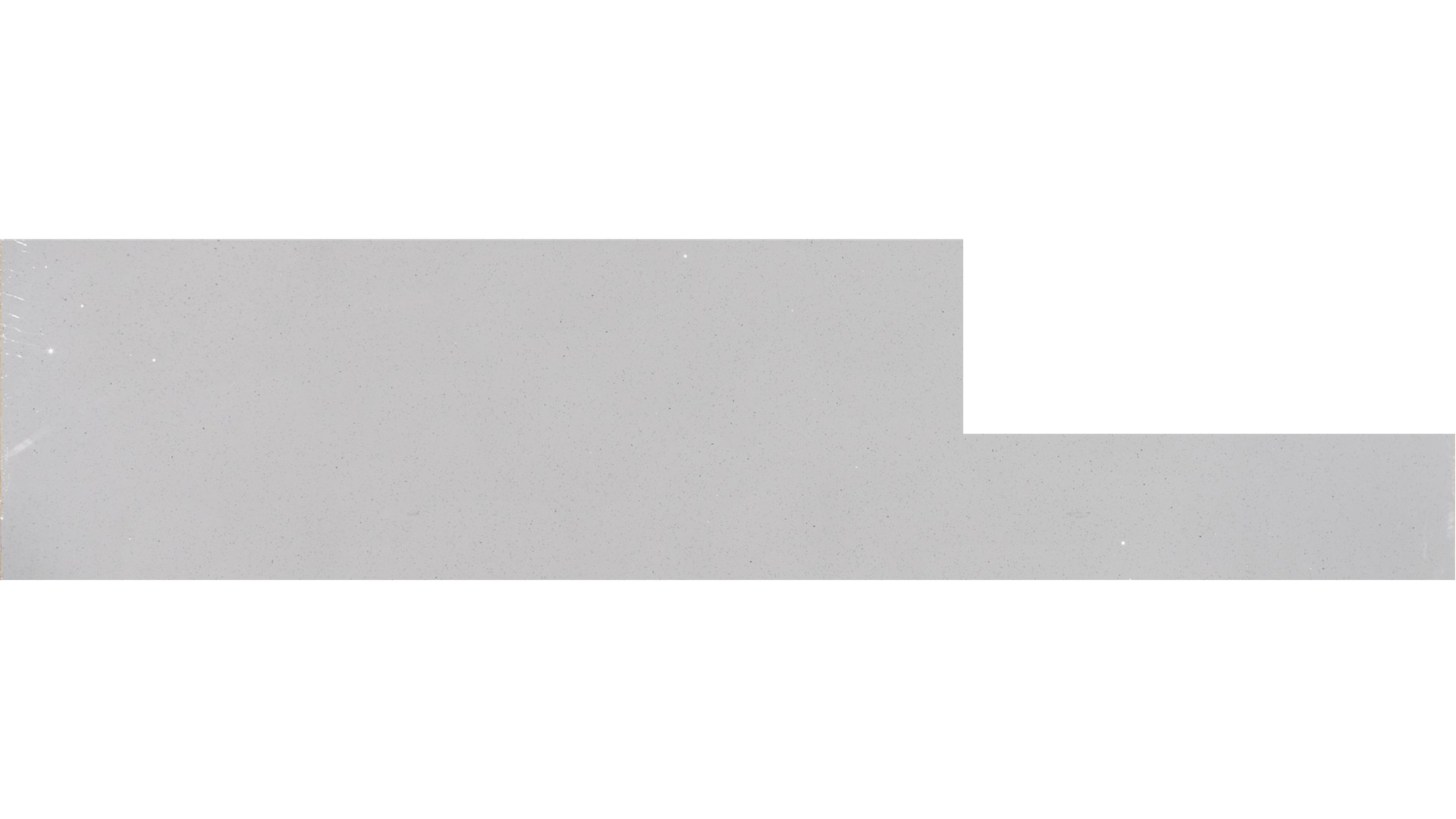 Sparkling White 2cm Standard Size Polished Quartz MSI Slabs