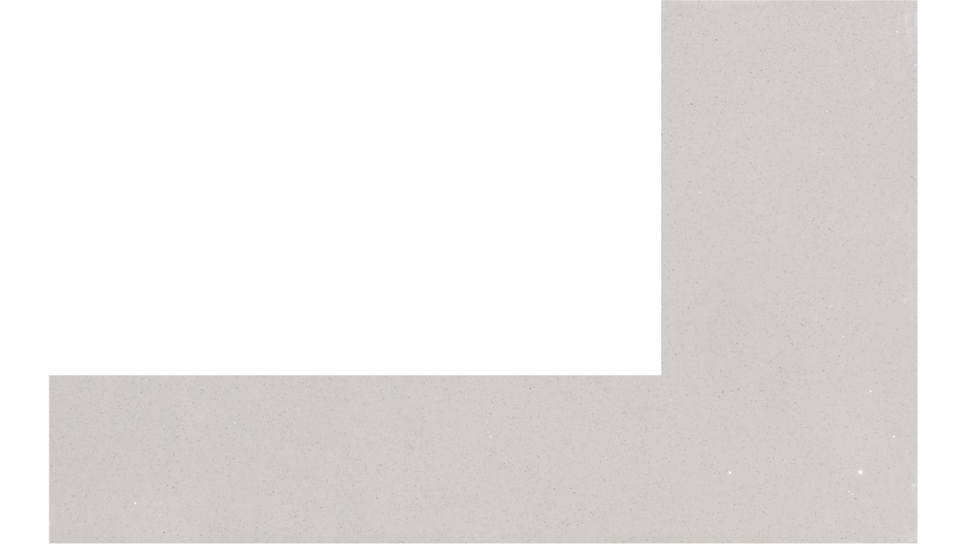 Sparkling White QUARTZ Slabs