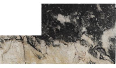 CRISTAL NOIR Quartzite