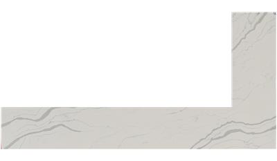 Versilia Grigio Corian Quartz