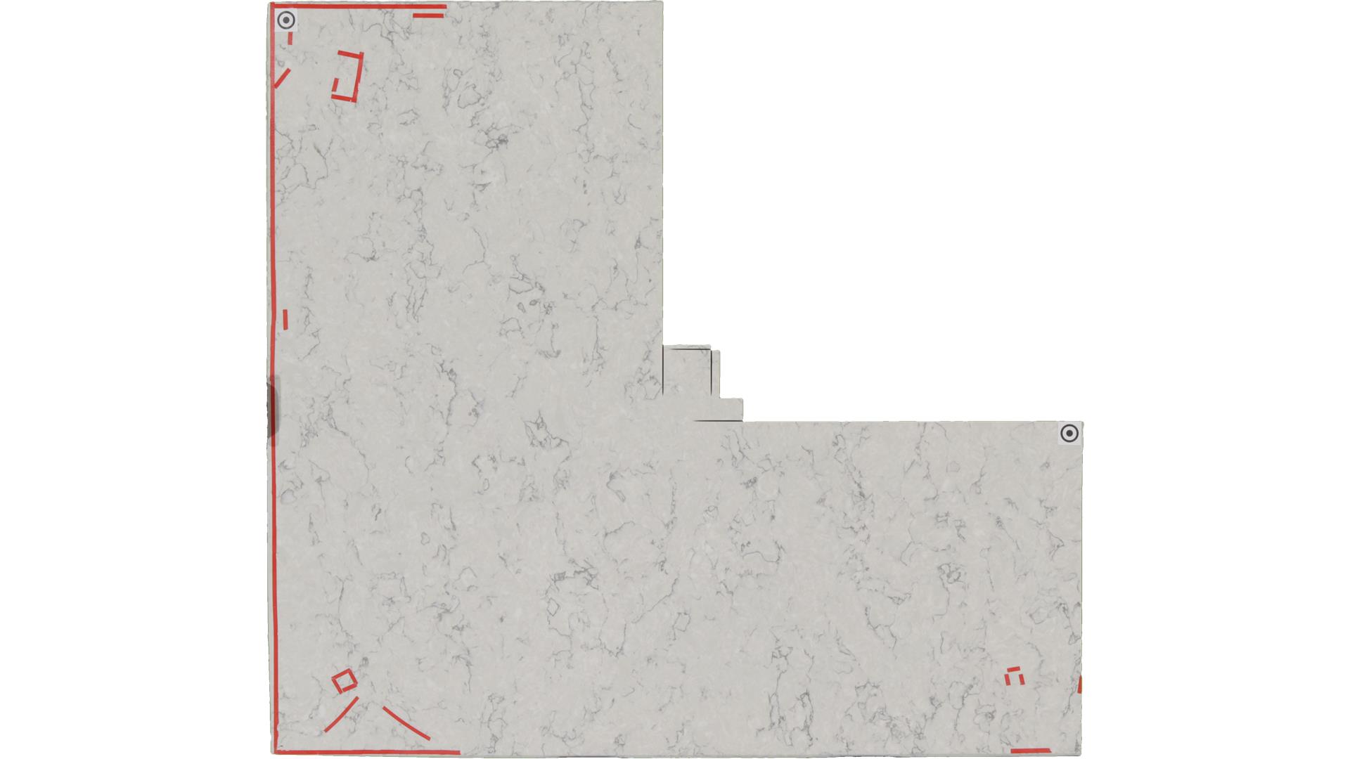 Blanca Arabescato Q Quartz Slabs
