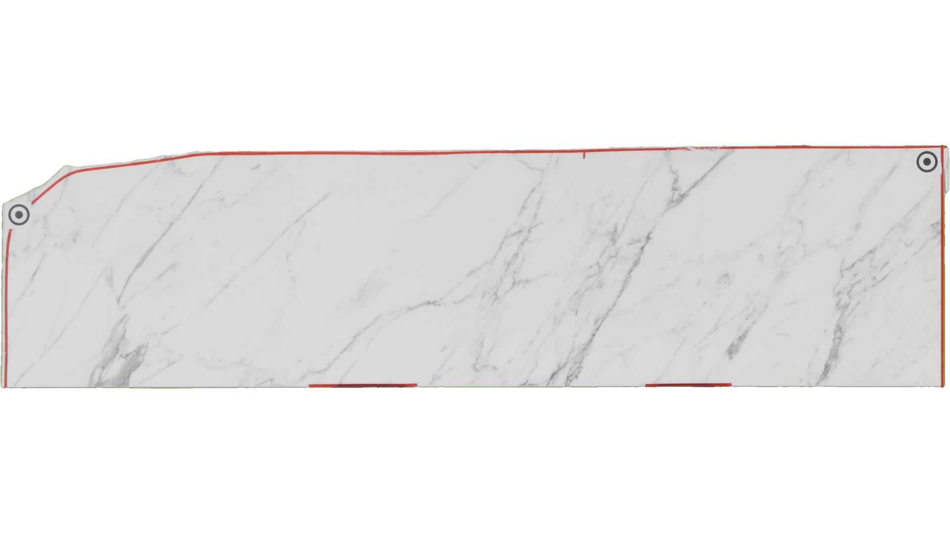 Statuario Honed Marble Slabs