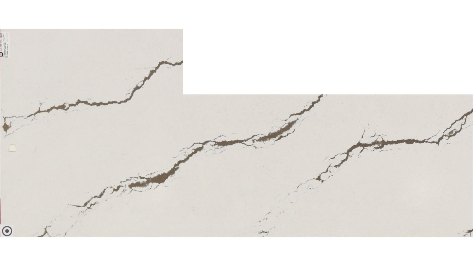 Berkshire Brass Satin Ridge Cambria Slabs