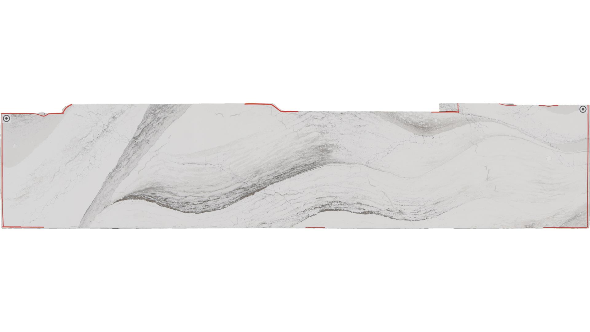 Windsor Brass Satin Ridge Cambria Slabs