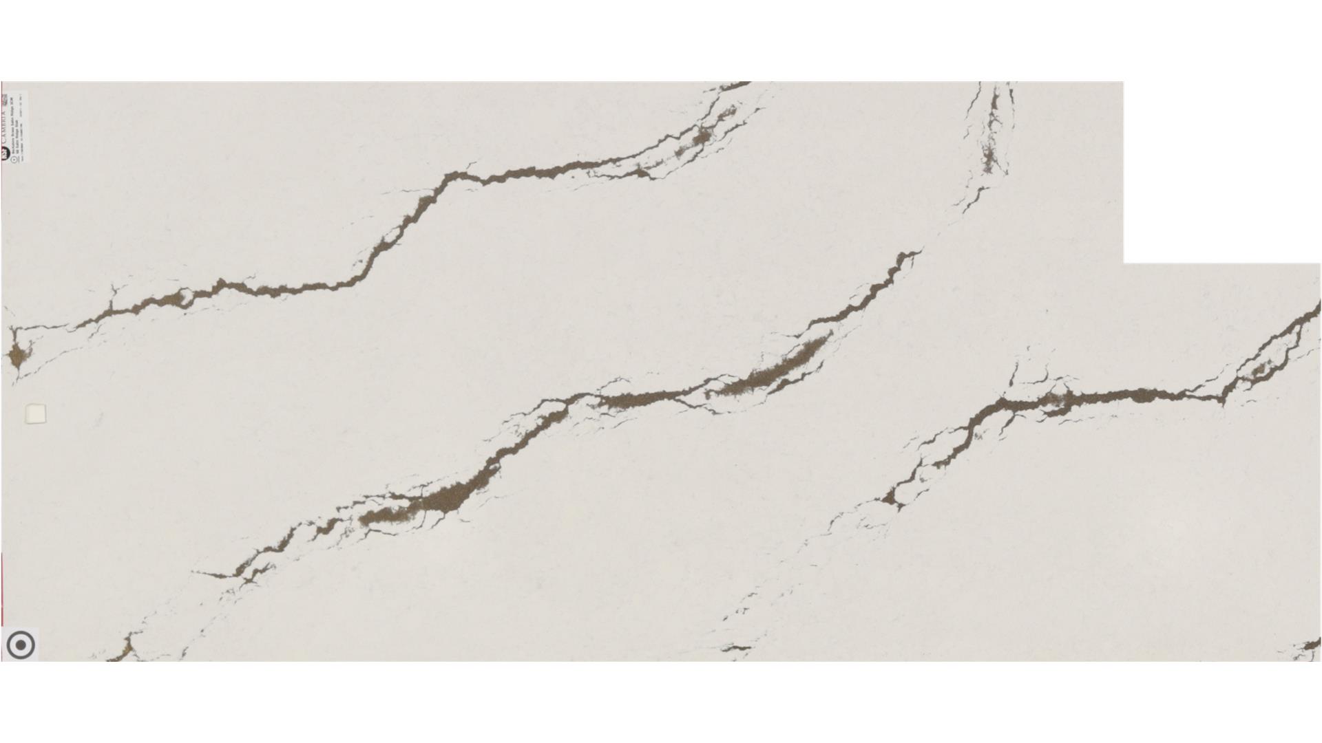 Berkshire Brass Satin Ridge Cambria Slabs