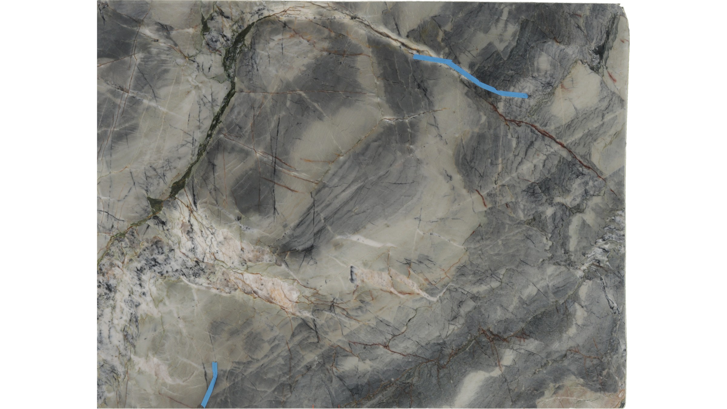 Tempest Blue Quartzite Slabs
