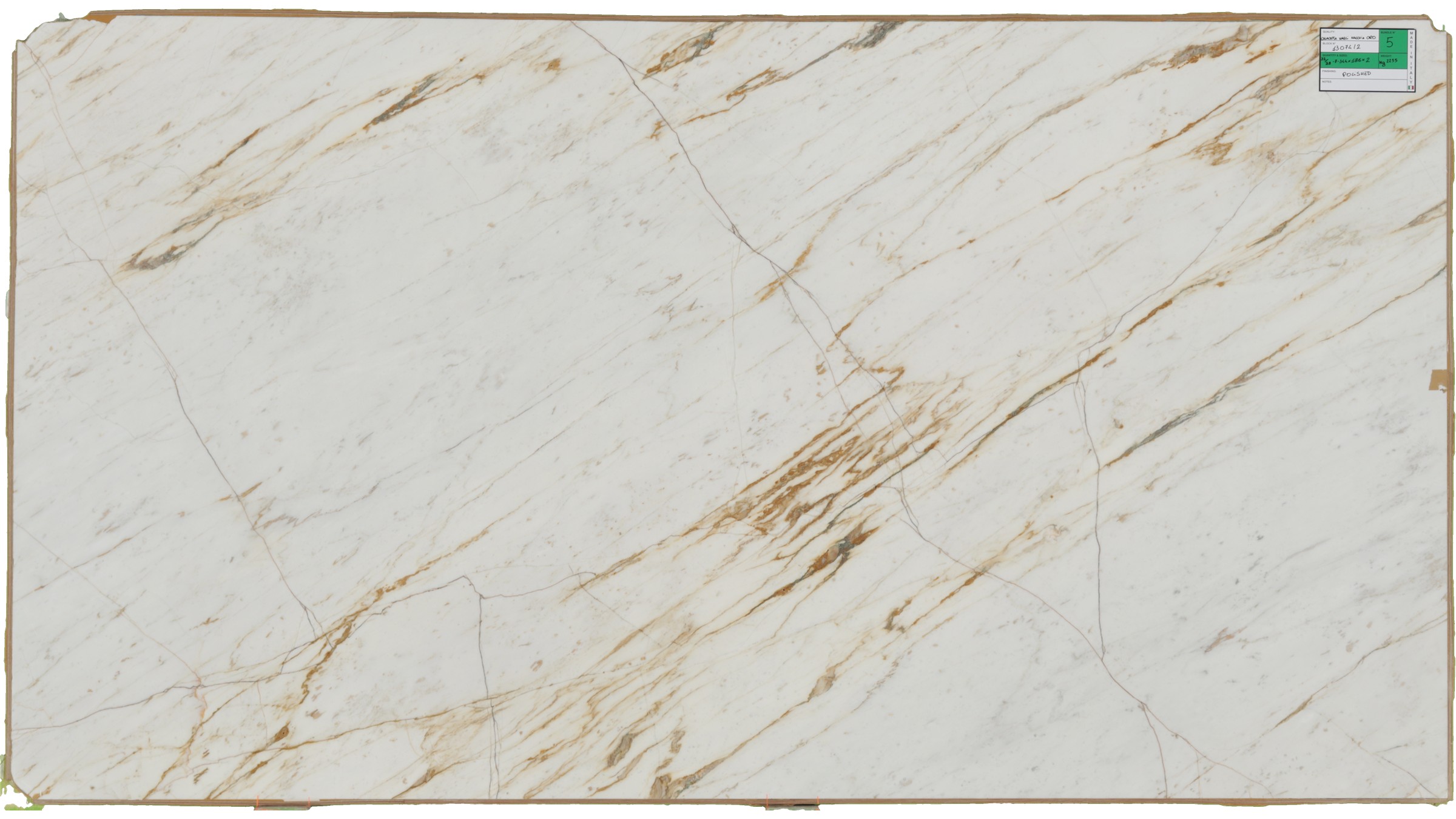 Calacatta Vagli Macchia Oro Marble Slabs