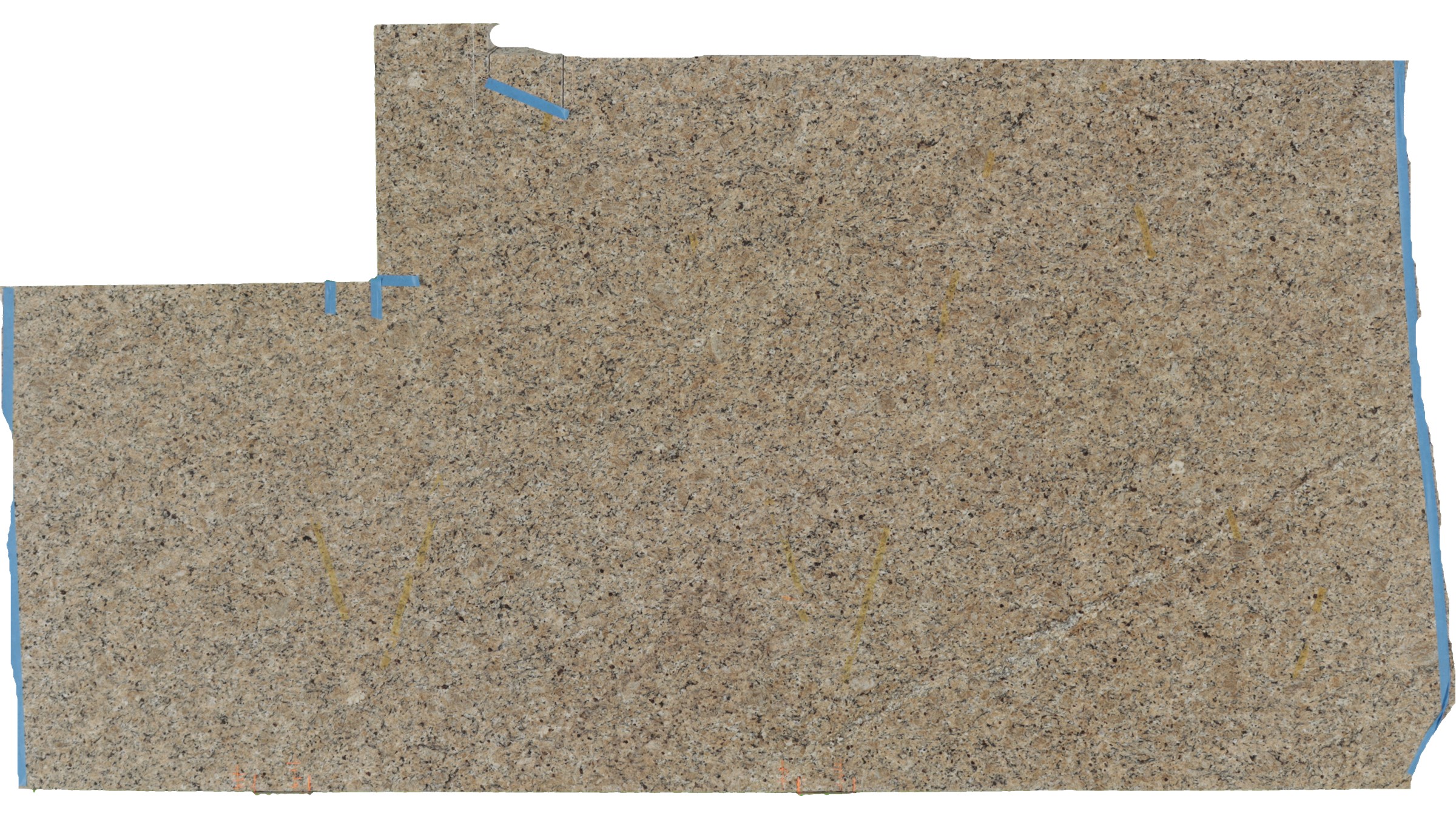 Giallo Ornamental Granite Slabs