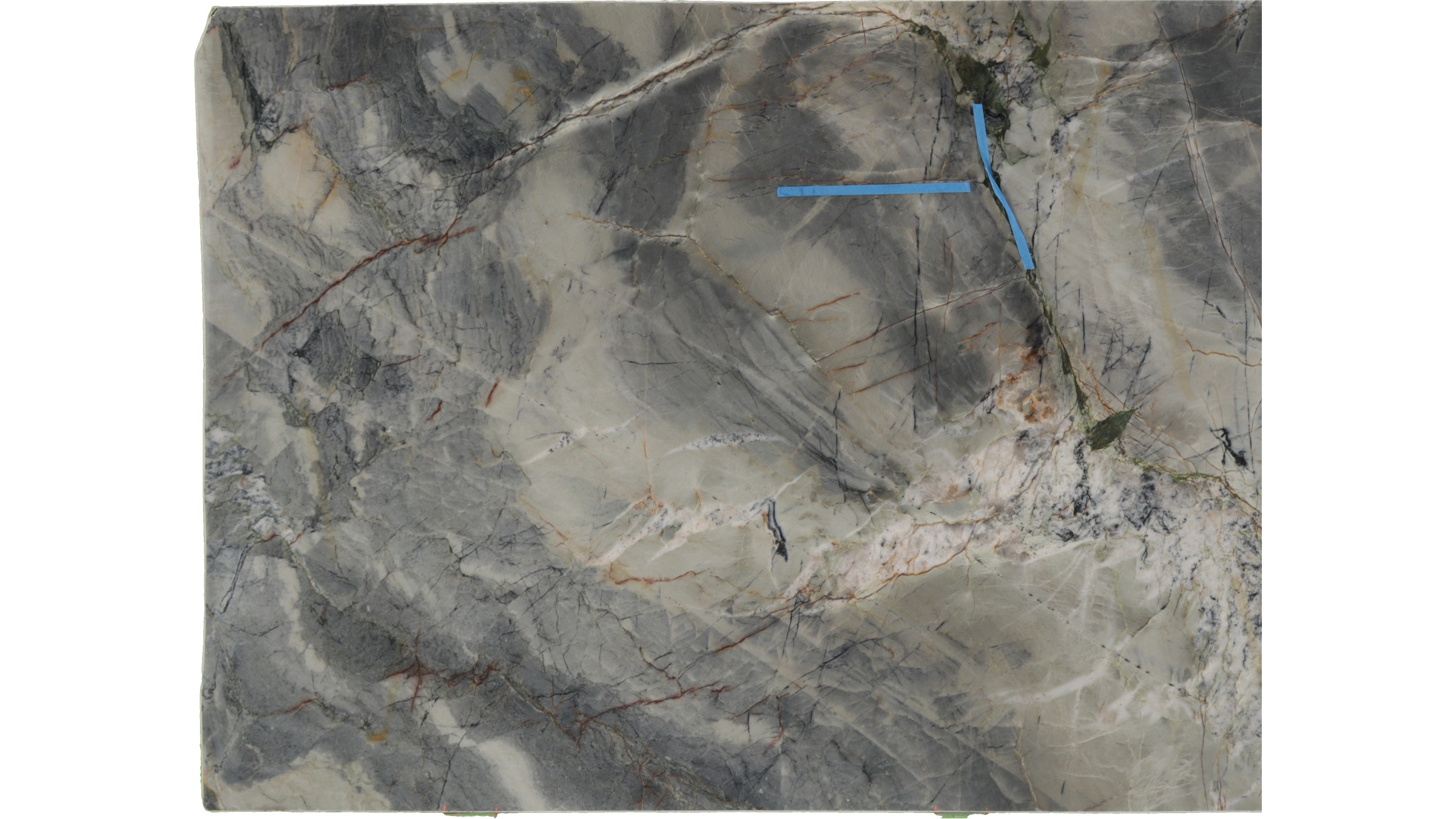 Tempest Blue Quartzite Slabs