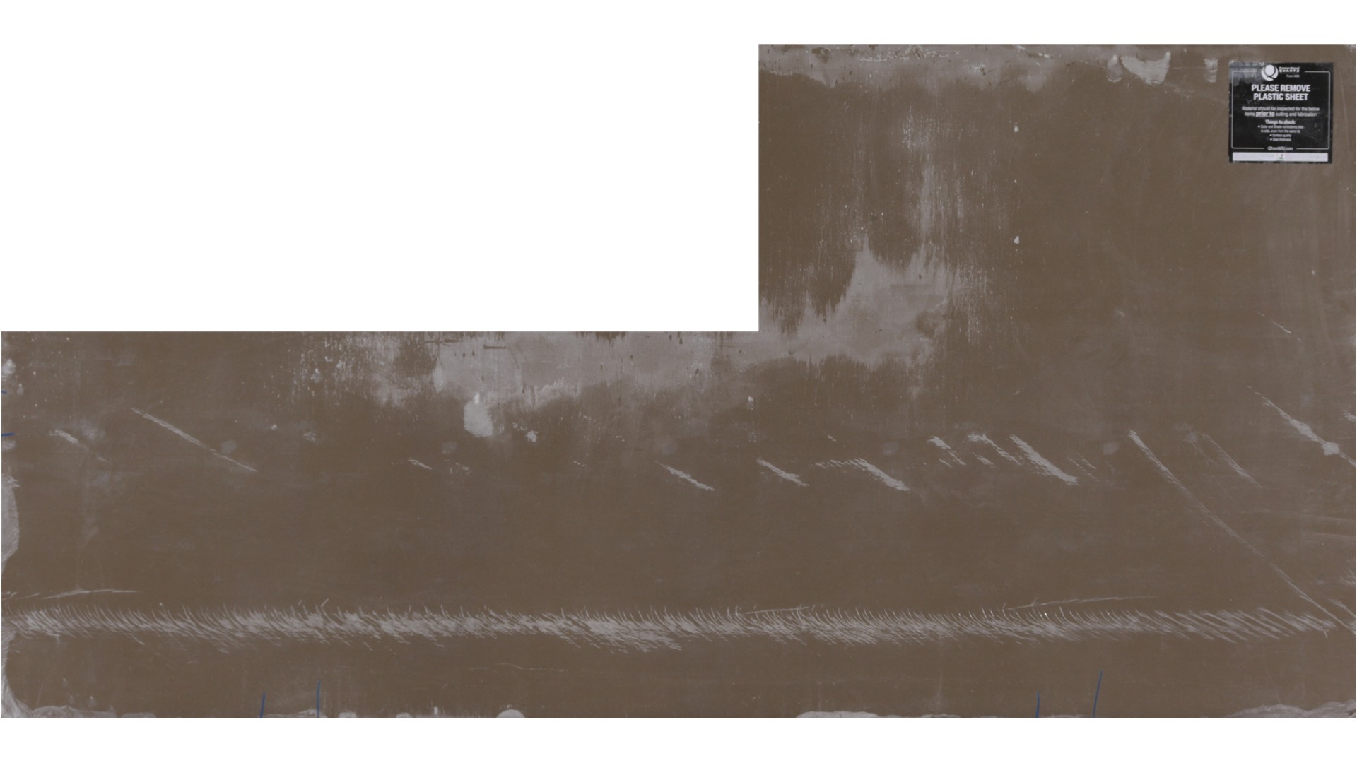 Fossil Brown quartz Slabs