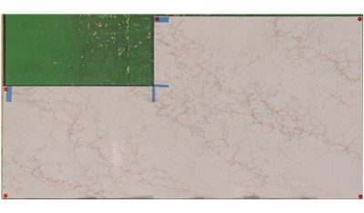 CALACATTA CINELA 3cm  Q Quartz (AZ)
