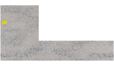 AURA (RIVER STONE) 130X65 Hanstone