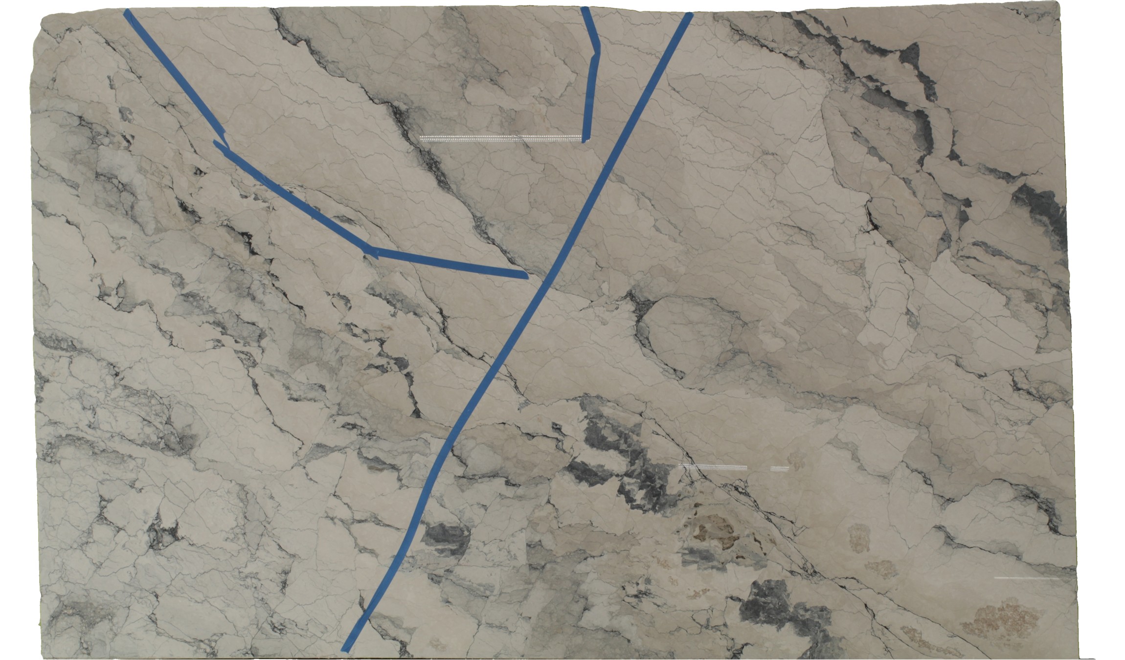White Camouflage Quartzite Slabs