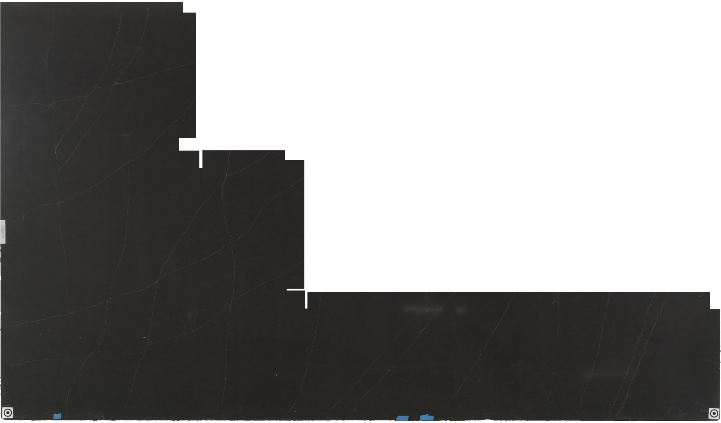 Broadway Black Quartz Slabs