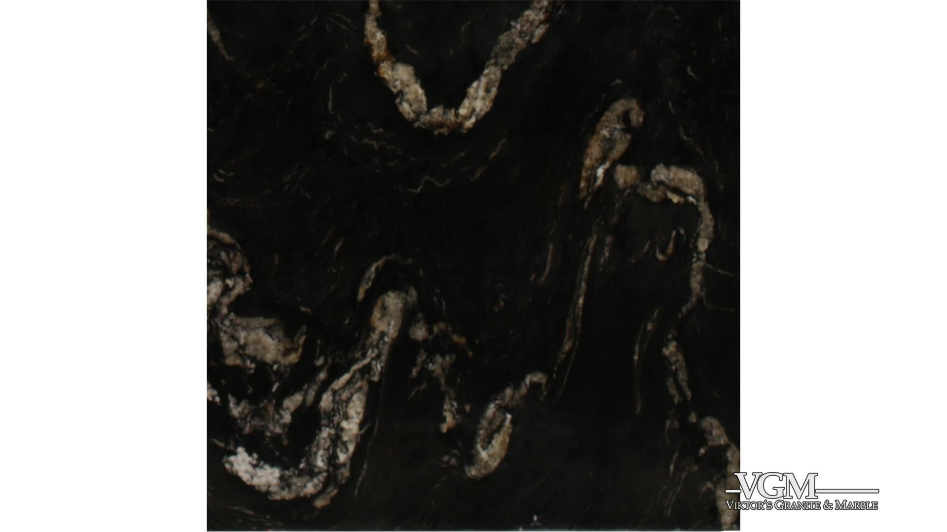 Black Titanium Granite Slabs