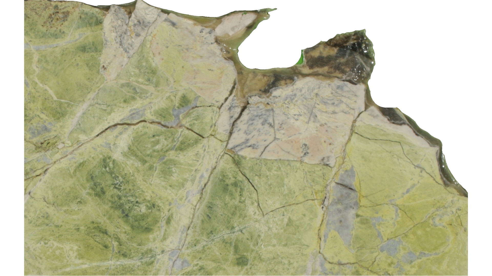 Lime Green Marble Slabs