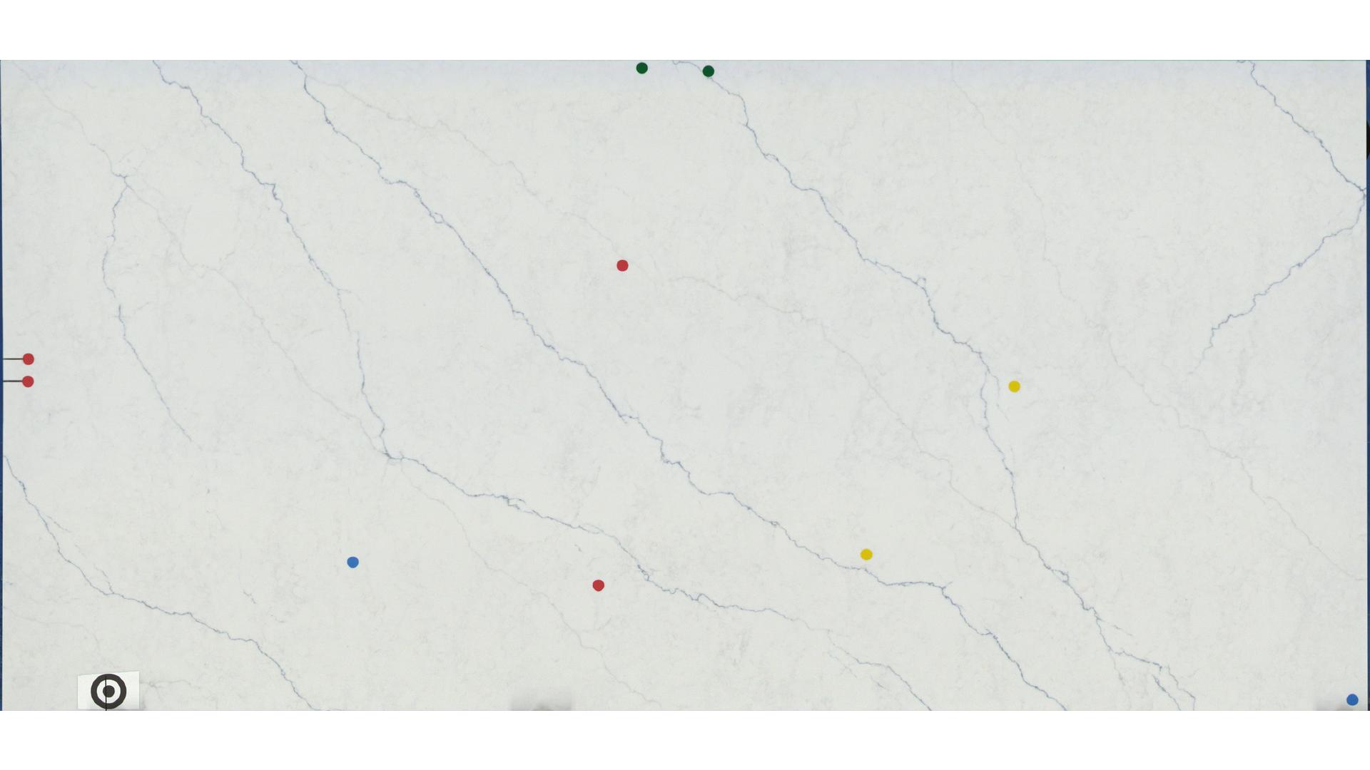 Calacatta Miraggio Cielo MSI Quartz Slabs