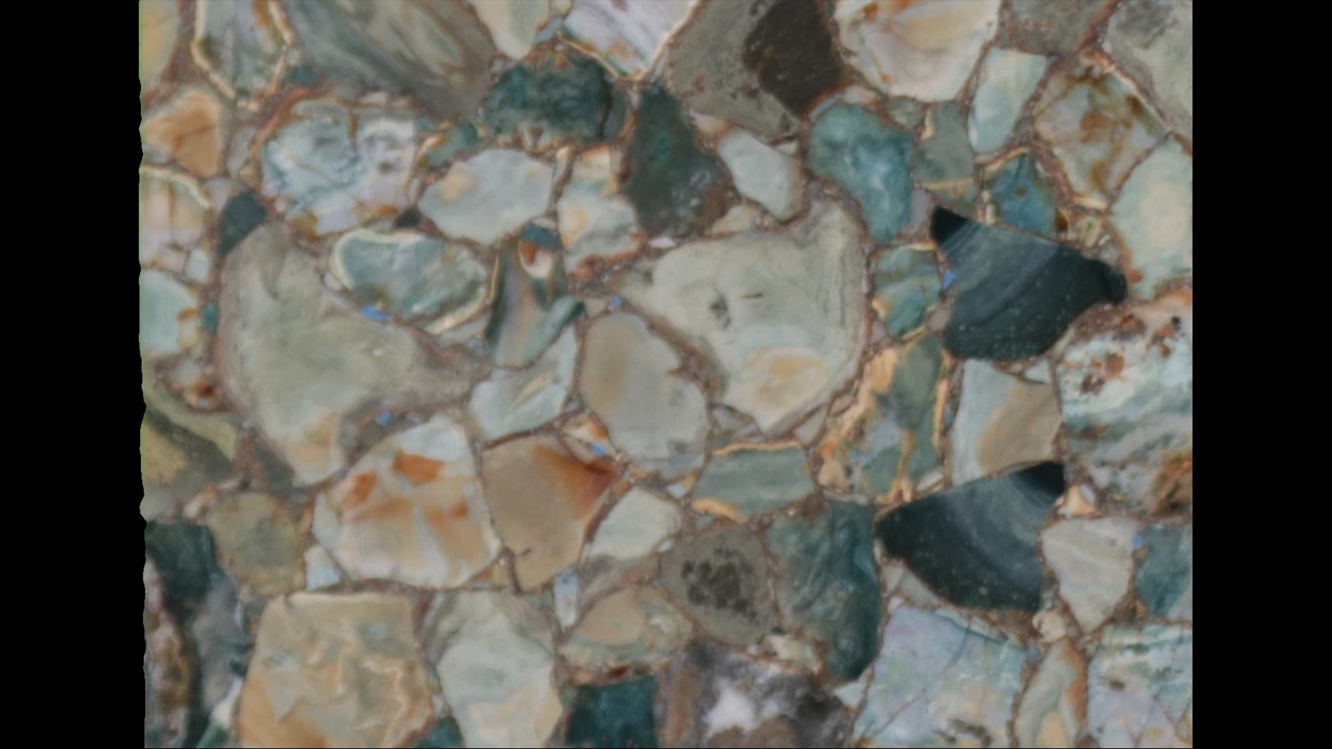 Wild Green Agate Granite Slabs
