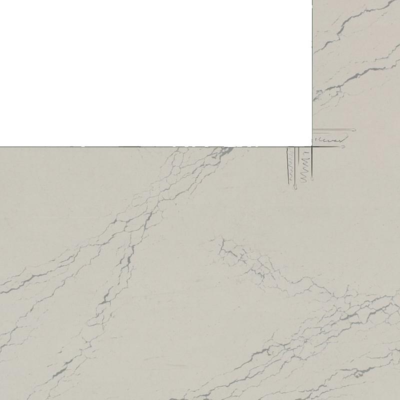 Berkshire Steel Sculpted Quartz Slabs