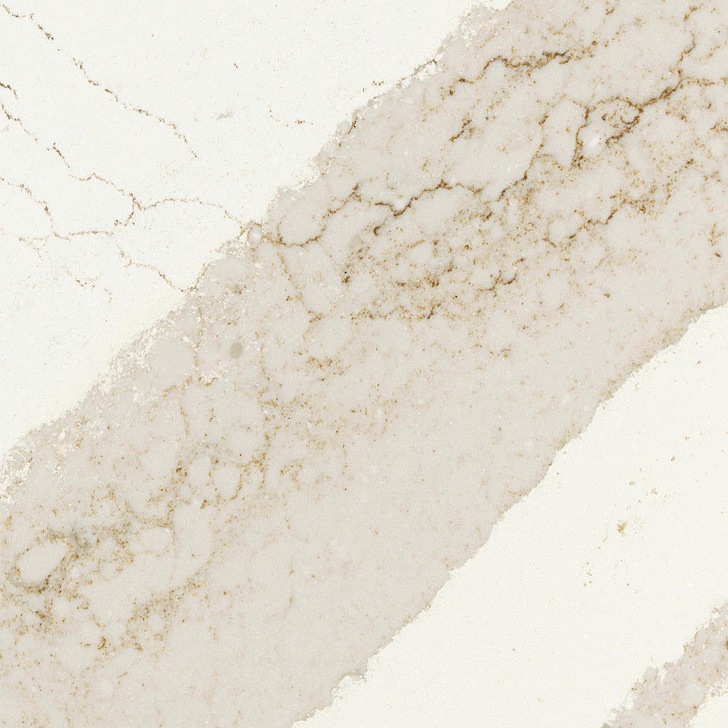 Brittanica Gold Cool High Gloss Cambria Quartz Slabs