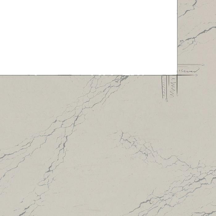 Berkshire Steel Sculpted Quartz Slabs