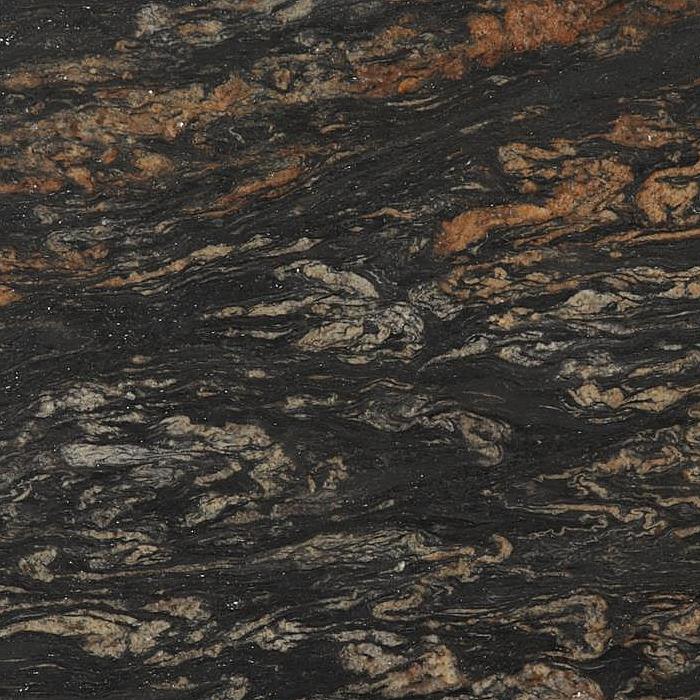 Black Taurus Leather Granite Slabs