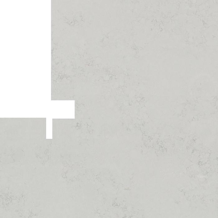 Ashen Gray Quartz Slabs