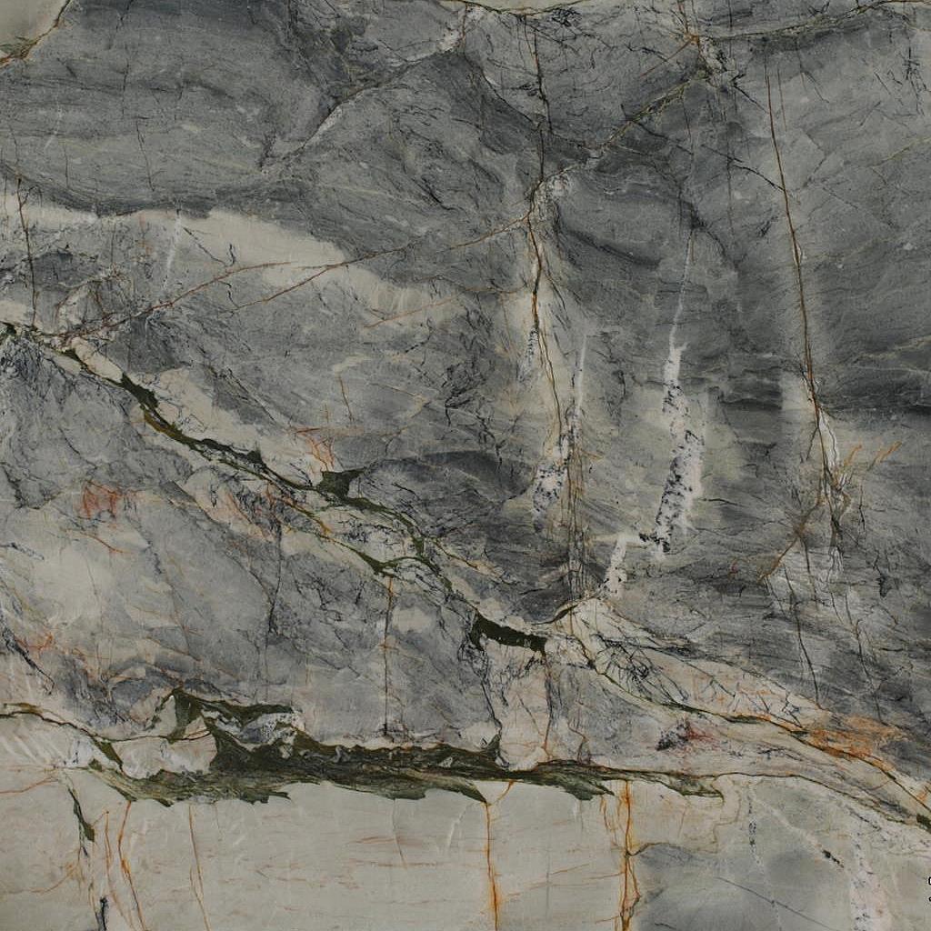 Ocean Blue Quartzite Slabs