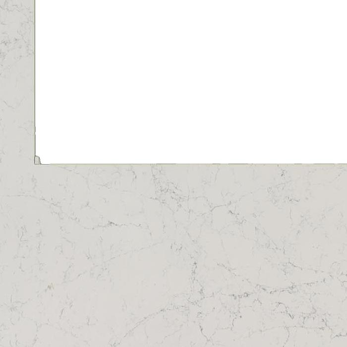 White Attica 3CM 56.5x120 Quartz Slabs